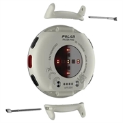 Polar Pacer Pro Sports Smartwatch - snøhvit