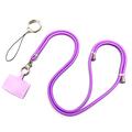 Justerbar telefonreim i polyester 5 mm