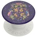 PopSockets Harry Potter ekspanderende stativ og håndtak - Glitter Hogwarts Floral