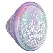 PopSockets runde MagSafe PopGrip utvidbart stativ og grep - Tidepool myk enhjørningsmagi