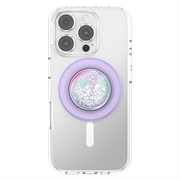 PopSockets runde MagSafe PopGrip utvidbart stativ og grep - Tidepool myk enhjørningsmagi
