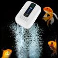 Bærbar luftpumpe / fiskeoksygenator for akvarium - 1500mAh