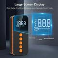 Bærbar luftpumpe for bildekk med digital skjerm