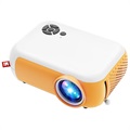 Bærbar Mini LED Projektor med Multimedia System A10 - 1080p