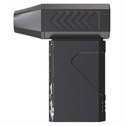 Kraftig 2-i-1 jet-turbovifte og støvsuger - 13.000 o/min - svart