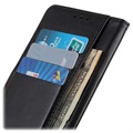 Premium Samsung Galaxy A10 Lommebok-deksel med Stativ - Svart