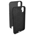Prio Double Shell iPhone X / iPhone XS Hybrid-deksel - Svart