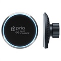 Prio Fast Charge Magnetic Trådløs Billader - 15W - Svart