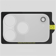 iPhone 17 Pro Prio Kameralinsebeskyttelse i herdet glass - 9H - Klar