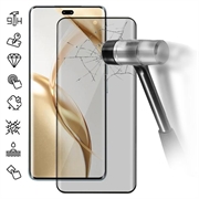 Honor 200 Pro Privacy Full Cover Beskyttelsesglass - Svart Kant