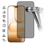 Honor 600 Lite Privacy Full Cover Beskyttelsesglass - Svart Kant