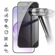 Honor 600 Smart Privacy Full Cover Beskyttelsesglass - Svart Kant