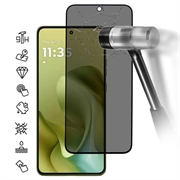 Motorola Moto G86/G86 Power Privacy Full Cover Beskyttelsesglass - Svart Kant