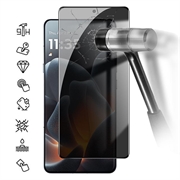 Motorola Signature Privacy Full Cover Beskyttelsesglass - Svart Kant