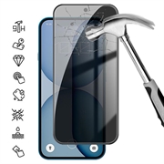 Nothing Phone (4a) Privacy Full Cover Beskyttelsesglass - Svart Kant