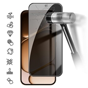 OnePlus Turbo 6X Pro Privacy Full Cover Beskyttelsesglass - Svart Kant