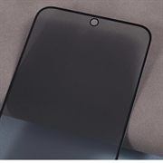 Samsung Galaxy A55 Privacy Full Cover Beskyttelsesglass - Svart Kant