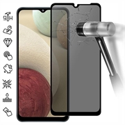 Samsung Galaxy S25 FE Privacy Full Cover Beskyttelsesglass - Svart Kant