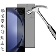 Samsung Galaxy Z Fold7 Privacy Full Cover Beskyttelsesglass - Svart Kant