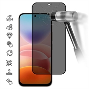Xiaomi Redmi 17 5G/4G Privacy Full Cover Beskyttelsesglass - Svart Kant