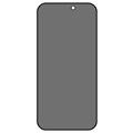 iPhone 15 Privacy Full Cover Beskyttelsesglass - Svart Kant