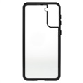 Privacy Serie Samsung Galaxy S21 5G Magnetisk Deksel - Svart
