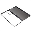 Privacy Serie Samsung Galaxy S21 5G Magnetisk Deksel - Svart