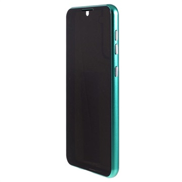 Privacy Serie Samsung Galaxy S21 5G Magnetisk Deksel - Grønn