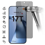 Xiaomi 17T Privatliv Beskyttelsesglass - 9H