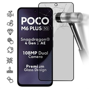 Xiaomi Poco M6 Plus Privatliv Beskyttelsesglass