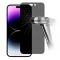 iPhone 15 Pro Max Beskyttelsesglass - 9H, 0.3mm - Privatliv