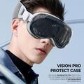 Beskyttelsesetui for Apple Vision Pro MR-hodesett TPU+PC Anti-riper deksel