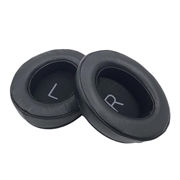 Proteinlærøreputer for Sennheiser Momentum 3 hodetelefoner - svart