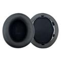 Proteinlærøreputer for Anker Soundcore Life Q30 hodetelefoner - svart
