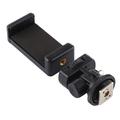 Puluz PU417 telefonklemme med kaldsko og 1/4"-stativfeste