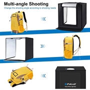 Puluz PU5060 Bærbar fotoboks / softbox - 60cm, 36W, 5500K