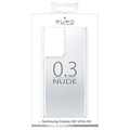 Puro 0.3 Nude Samsung Galaxy S21 Ultra 5G TPU-deksel - Gjennomsiktig