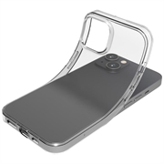 iPhone 15 Plus Puro 0.3 Nude TPU-deksel - Gjennomsiktig