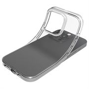 iPhone 15 Pro Max Puro 0.3 Nude TPU-deksel - Gjennomsiktig