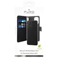 Puro 2-i-1 Samsung Galaxy A53 5G Magnetisk Lommebok-deksel - Svart