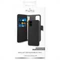 Puro 2-i-1 Magnetic Samsung Galaxy A71 Lommebok-deksel - Svart