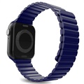 Puro Icon Link Apple Watch Series Ultra 2/Ultra/9/8/SE (2022)/7/SE/6/5/4/3/2/1 Stropp - 49mm/45mm/44mm/42mm - Blå
