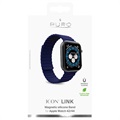 Puro Icon Link Apple Watch Series Ultra 2/Ultra/9/8/SE (2022)/7/SE/6/5/4/3/2/1 Stropp - 49mm/45mm/44mm/42mm - Blå