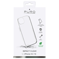 Puro Impact Clear iPhone 13/14 Hybrid-deksel - Gjennomsiktig