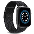Puro Loop Apple Watch Series 7/SE/6/5/4/3/2/1 Stropp - 41mm/40mm/38mm - Svart