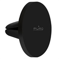 Puro Mag iPhone 15/14/13/12 Magnetisk Bilholder med Luftventilfeste - Svart
