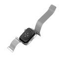 Apple Watch Series 9/8/SE (2022)/7/SE/6/5/4/3/2/1 Puro Milanese Stropp - 41mm/40mm/38mm - Sølv