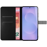 Samsung Galaxy S26+ Puro lommebokveske med 2 kortspor - svart