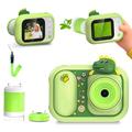 Q1 2.4" Dino digitalt mikroskopkamera for barn - grønt