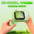 Q1 2.4" Dino digitalt mikroskopkamera for barn - grønt